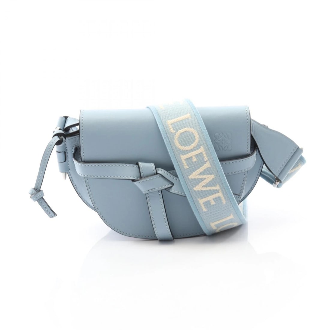 LOEWE GATE DUAL BAG MINI SHOULDER CROSSBODY BAG SHOULDER BAG: LOEWE gate dual bag mini Shoulder crossbody Bag Shoulder Bag Brand: LOEWE Type: Shoulder Bag Material: leather Color: Blue Size: (H:5.1" x W:7.9" x D:3.1") Shoulder?64(25.2") - 107cm(42.1") Acces