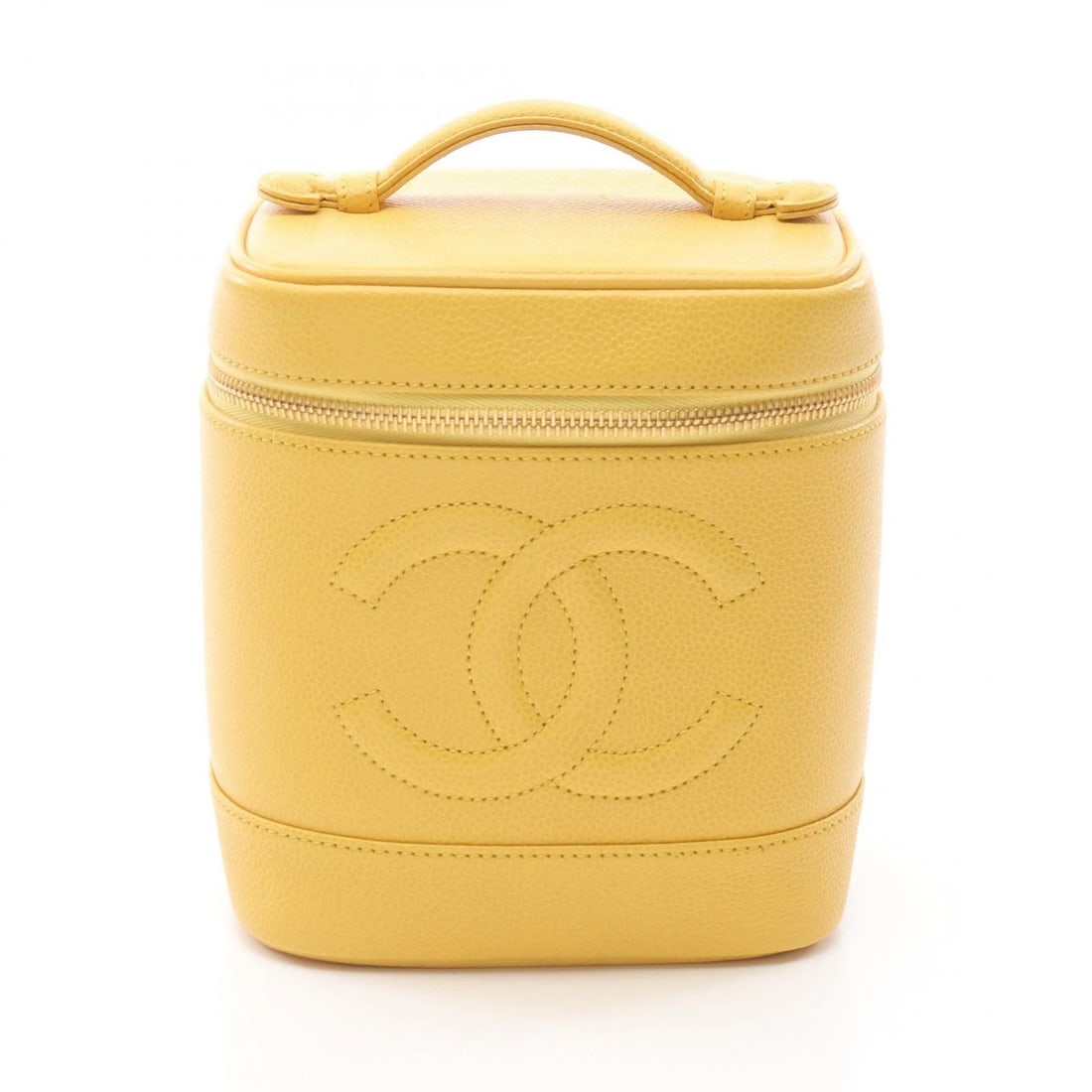 CHANEL COCO MARK HANDBAG LEATHER HANDBAG (1 of 7)