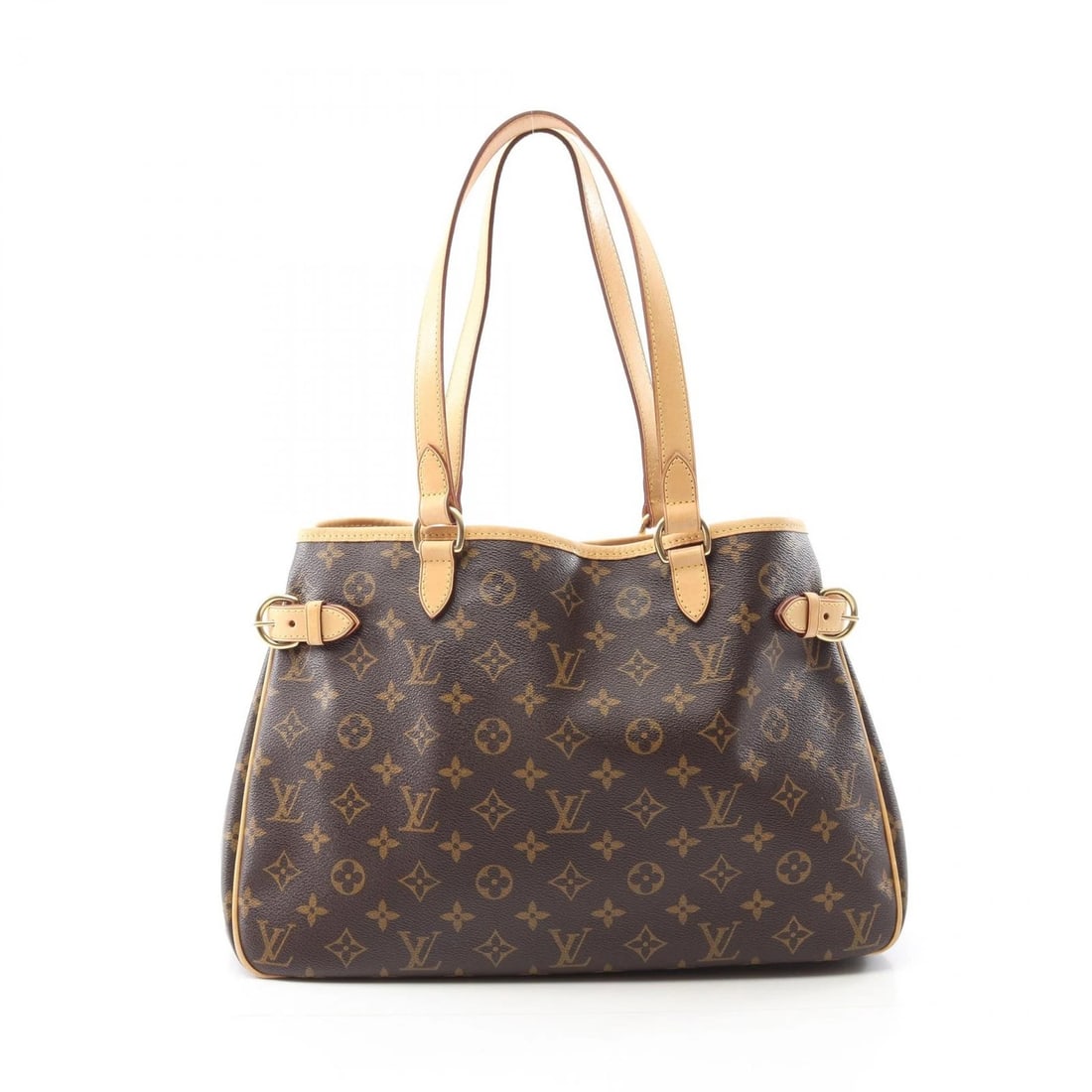 LOUIS VUITTON BATIGNOLLES HORIZONTAL SHOULDER TOTE BAG SHOULDER BAG: LOUIS VUITTON Batignolles Horizontal Shoulder Tote Bag Shoulder Bag Brand: LOUIS VUITTON Type: Shoulder Bag Material: PVC coated canvas Color: Brown Size: (H:9.8" x W:14.6" x D:5.1") Shoulder?55cm