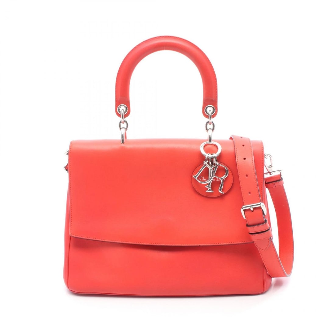 CHRISTIAN DIOR BE DIOR SHOULDER HANDBAG HANDBAG: Christian Dior Be Dior Shoulder Handbag Handbag Brand: Christian Dior Type: Handbag Material: leather Color: Red Size: (H:9.3" x W:12.0" x D:5.3") Handle?37cm(14.6") Accessories: None Acce