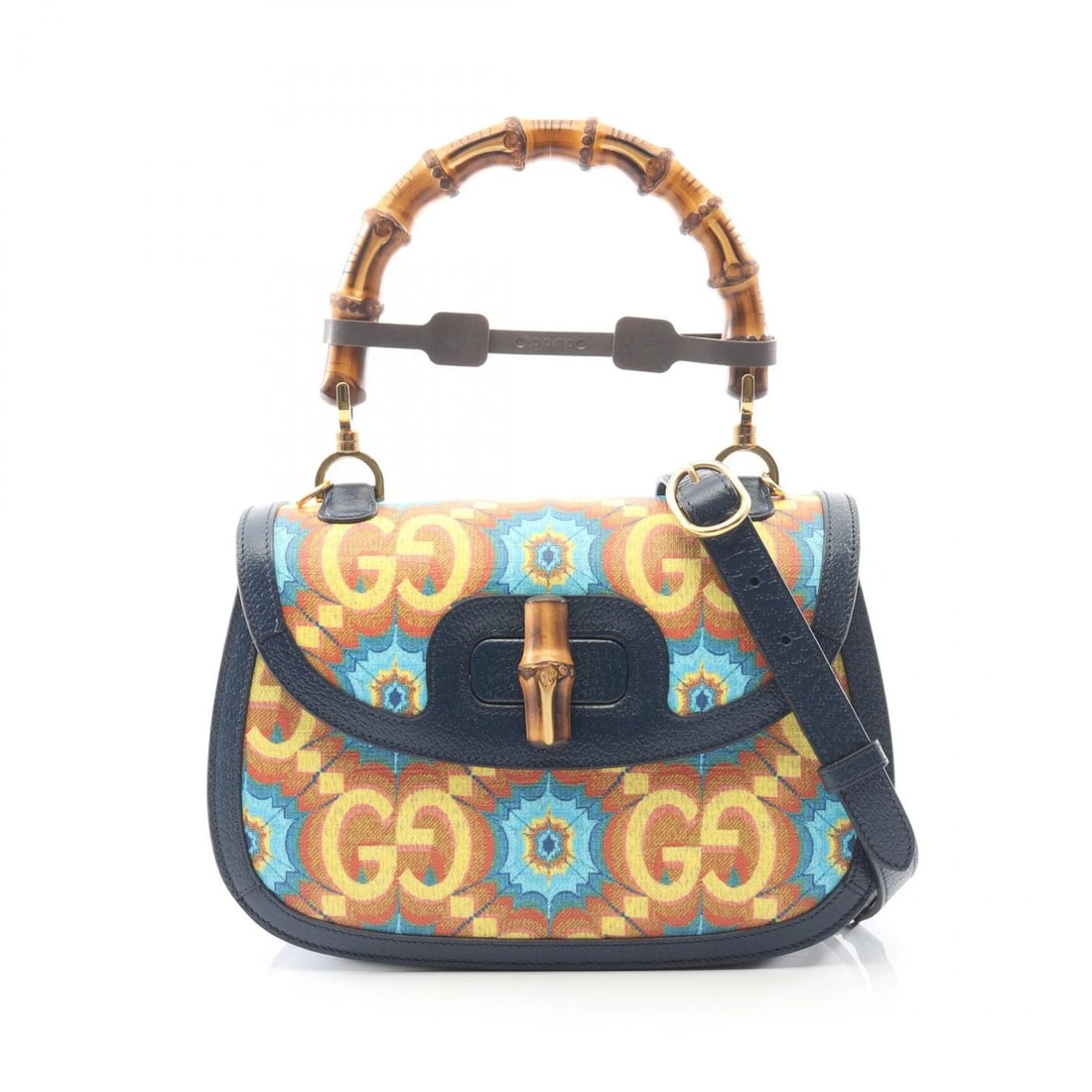 GUCCI BAMBOO SHOULDER HANDBAG (1 of 4)