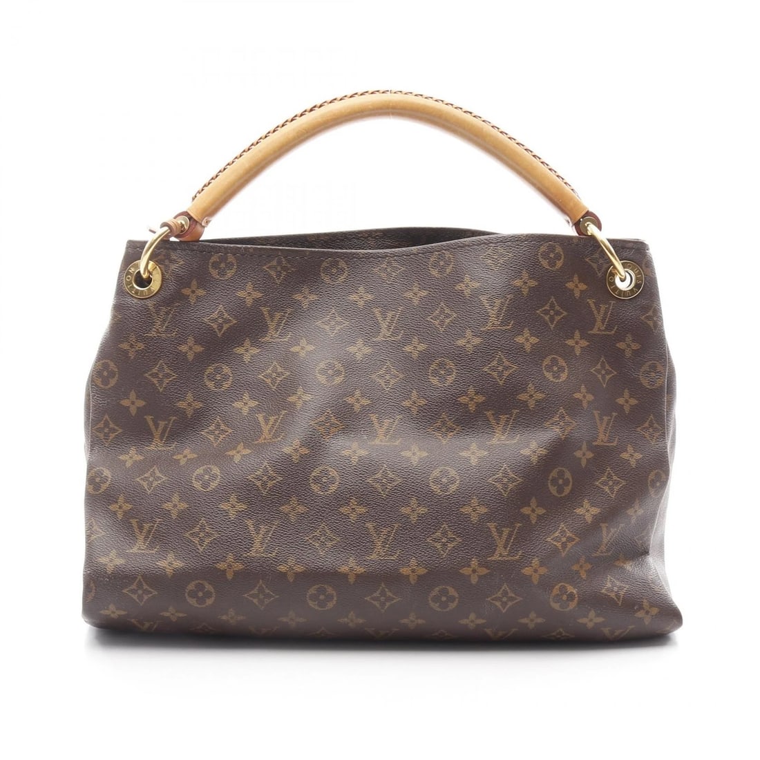 LOUIS VUITTON ARTSYMM SHOULDER BAG: LOUIS VUITTON ArtsyMM Shoulder Bag Brand: LOUIS VUITTON Type: Shoulder Bag Material: PVC coated canvas Color: Brown Size: (H:13.0" x W:16.5" x D:7.1") Shoulder?46cm(18.1") Accessories: None