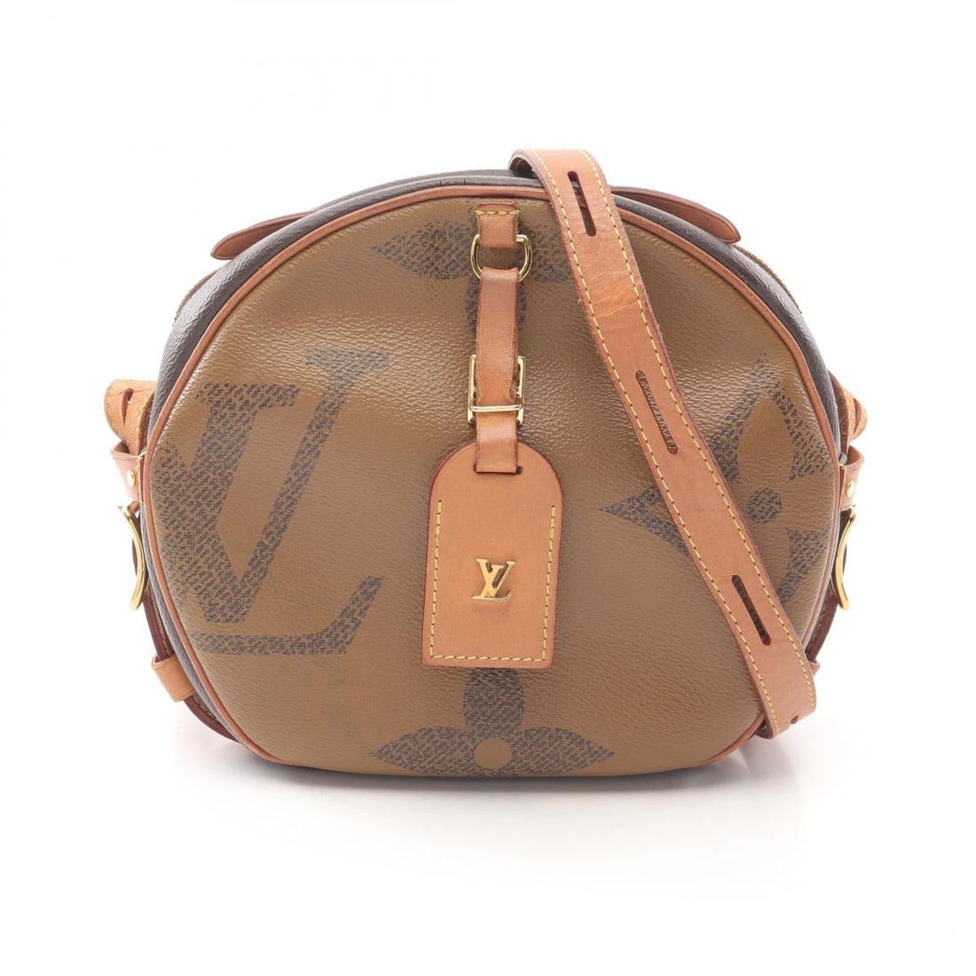 LOUIS VUITTON BOITE CHAPEAU SOUPLE SHOULDER BAG: LOUIS VUITTON Boite Chapeau Souple Shoulder Bag Brand: LOUIS VUITTON Type: Shoulder Bag Material: PVC coated canvas Color: Brown Size: (H:7.9" x W:5.9" x D:2.8") Accessories: None Accessor
