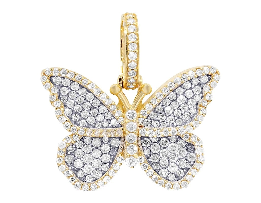 BUTTERFLY REAL DIAMOND PENDANT (1 of 2)