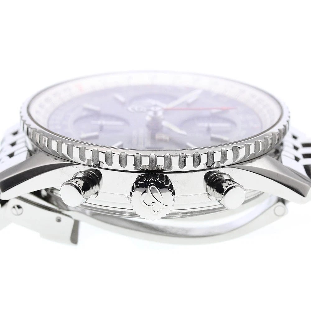 BREITLING NAVITIMER CHRONOGRAPH NAVY WATCH - 4