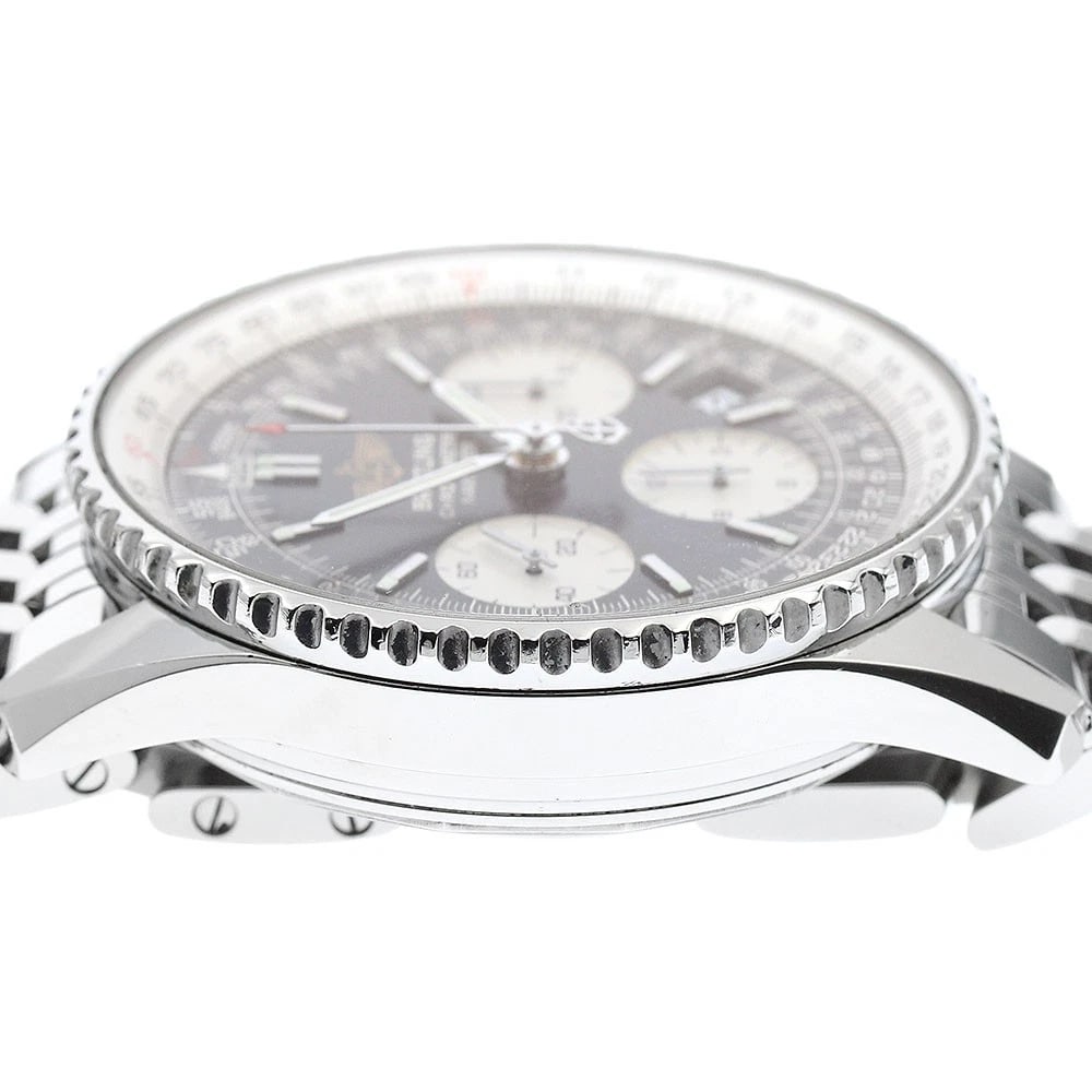 BREITLING NAVITIMER CHRONOGRAPH BLACK WATCH - 5