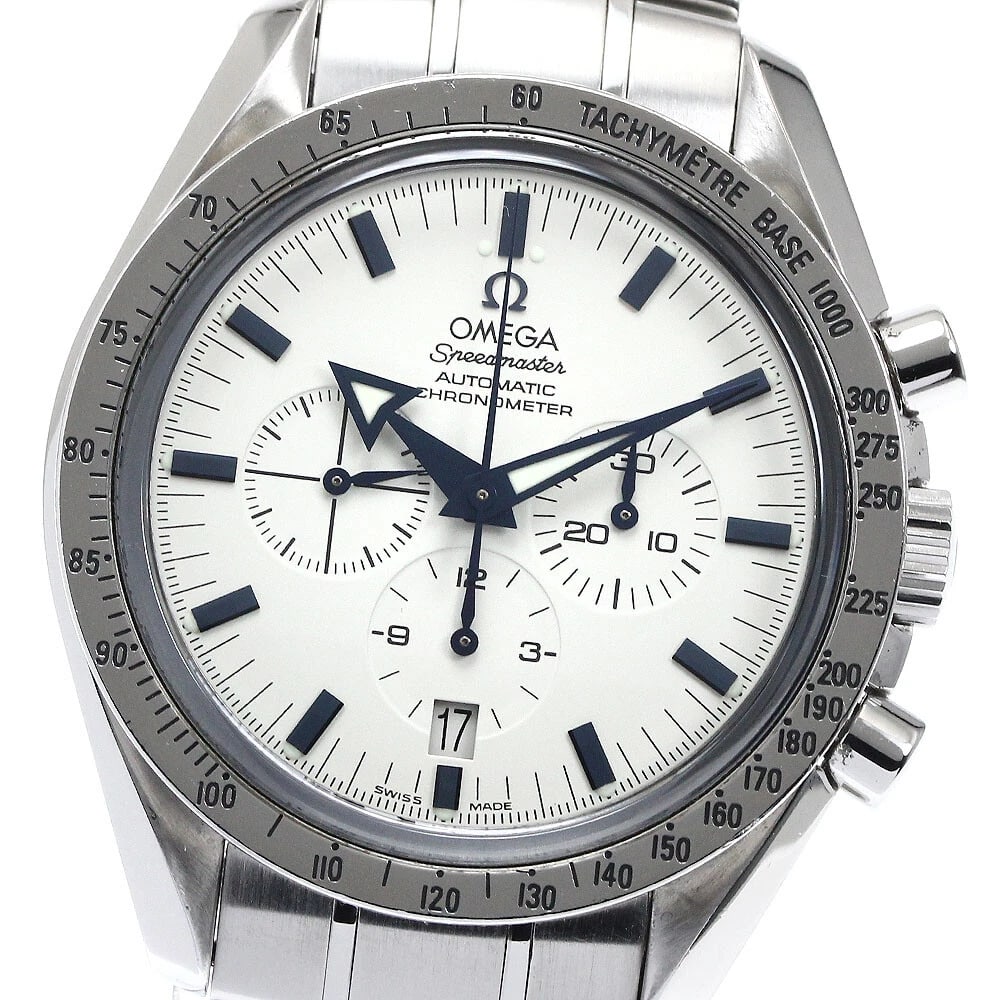 OMEGA SPEEDMASTER BROAD ARROW CHRONOGRAPH WATCH (1 of 2)
