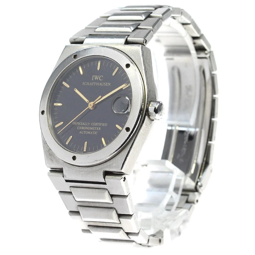 IWC INGENIEUR CHRONOMETER BLACK WATCH - 2