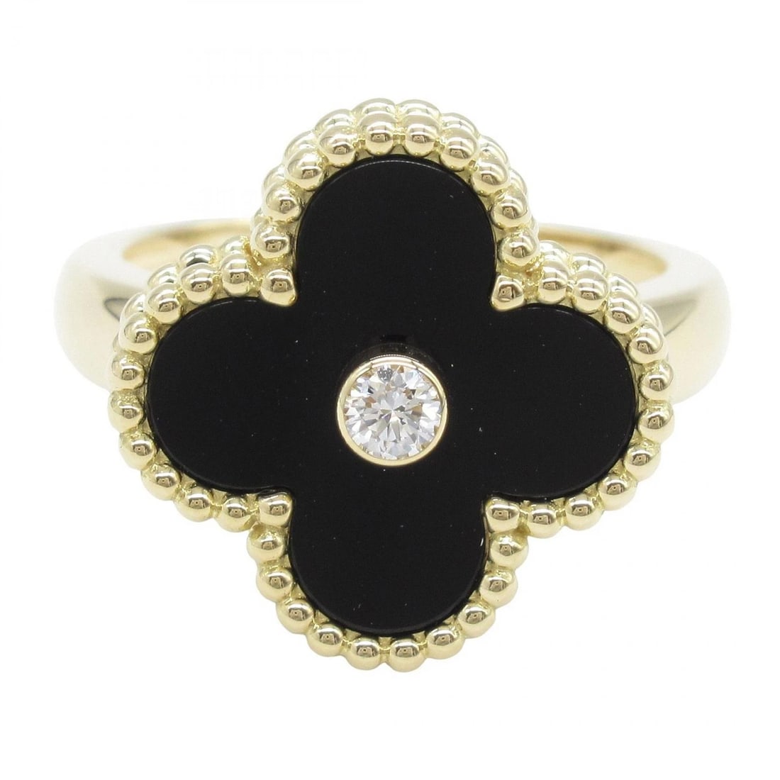 VAN CLEEF & ARPELS ALHAMBRA RING DIAMOND - 2