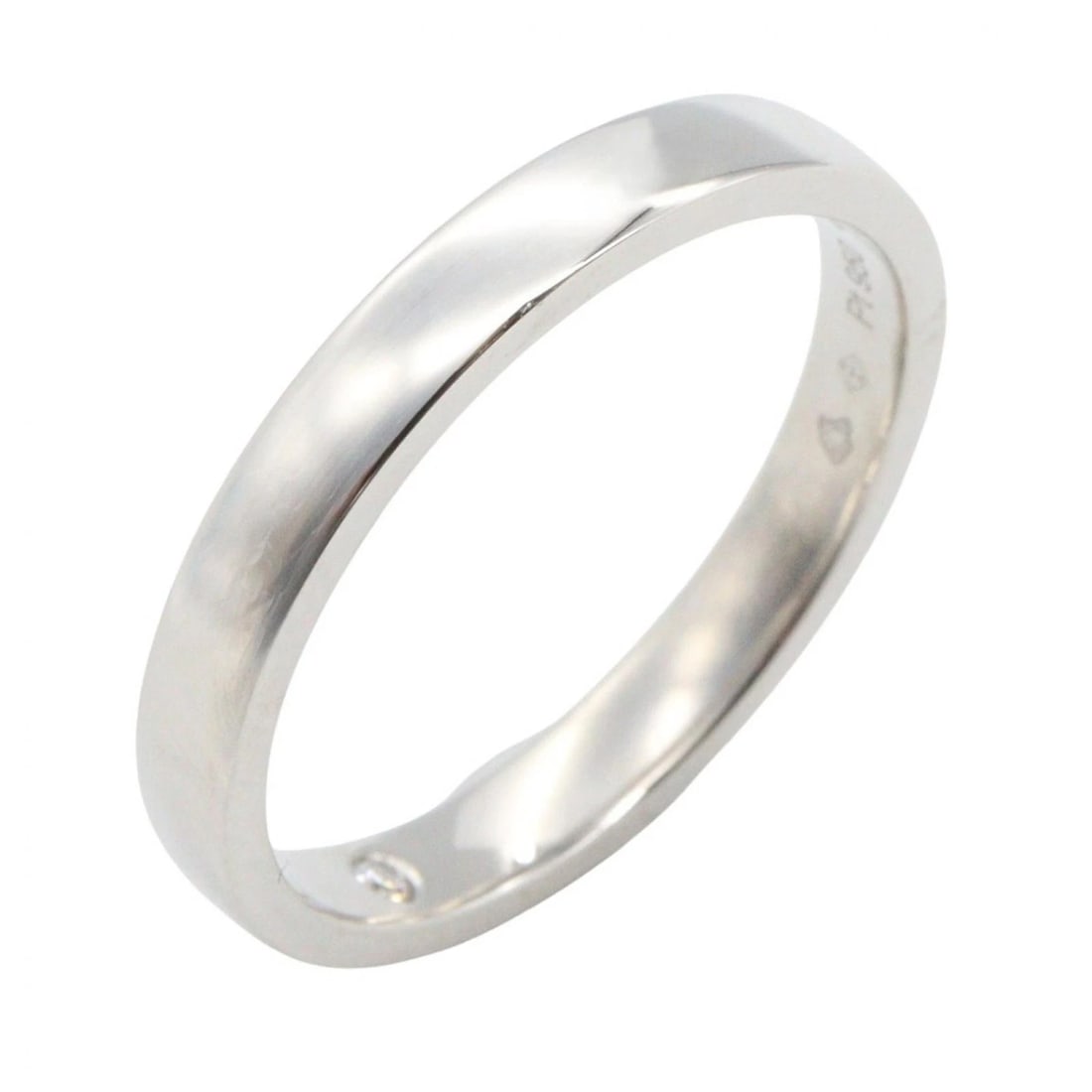 CHAUMET ETERNAL DO 1PD RING PT950 PLATINUM: Chaumet Eternal Do 1PD Ring Pt950 Platinum Brand: Chaumet Type: Ring Material: Pt950 Platinum Color: Silver??ish colors × Clear??ish colors Size: 8.5 - 8.75 US Accessories: None Accessorie