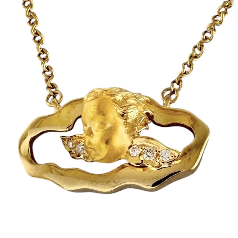 CARRERA Y CARRERA NECKLACE K18 YELLOW GOLD: Carrera y Carrera Necklace K18 yellow gold Brand: Carrera y Carrera Type: Necklace Material: K18 yellow gold Main Stone/Creation Natural Color: gold Size: Total Length:45cm Chain width:1.5mm