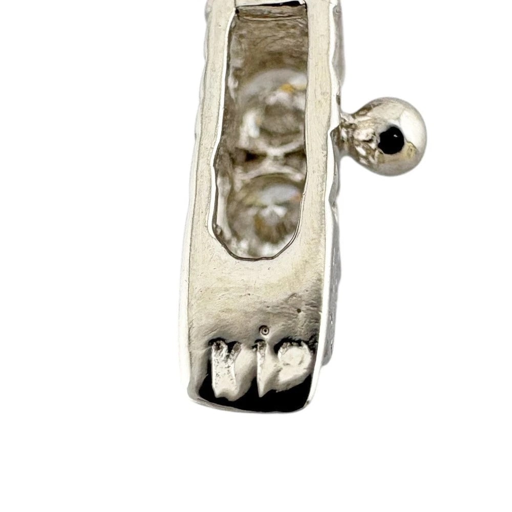 BRACELET K18 WHITE GOLD DIAMOND RUBY - 6