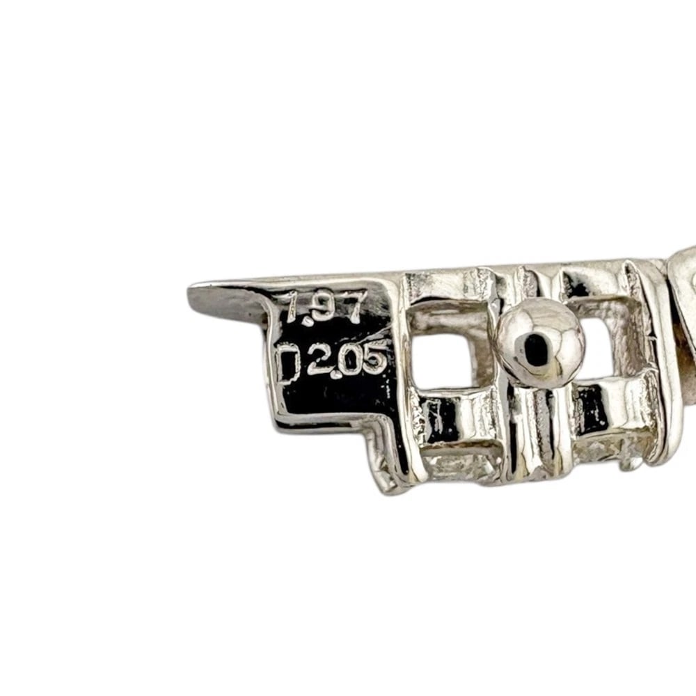 BRACELET K18 WHITE GOLD DIAMOND RUBY - 7