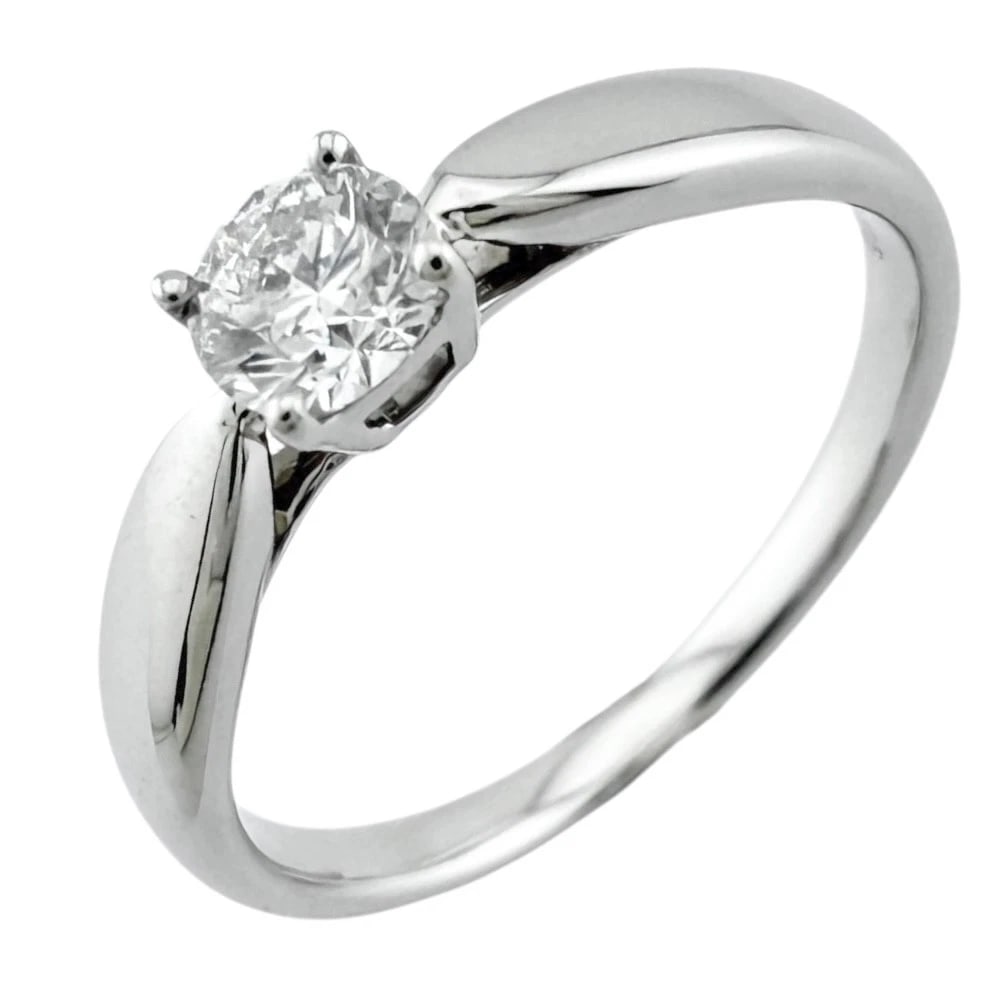 TIFFANY&CO. RING PT950PLATINUM DIAMOND: TIFFANY&Co. Ring Pt950Platinum diamond Brand: Tiffany&co. Type: Ring Material: Pt950Platinum Main Stone/Creation Natural Color: Silver Size: US 4 1/2 Accessories: None Accessories Notice: