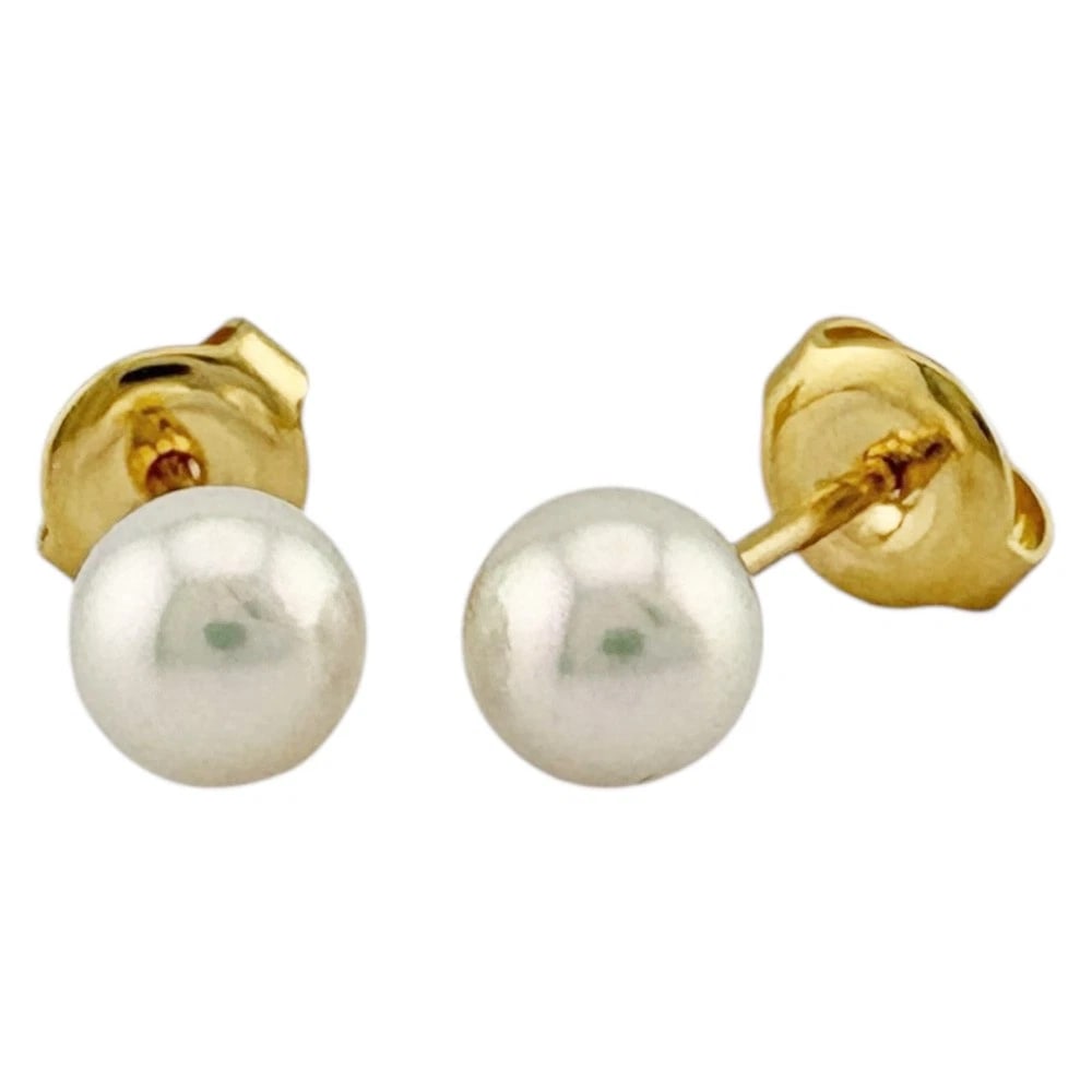 MIKIMOTO EARRING K18 YELLOW GOLD AKOYA PEARL: MIKIMOTO earring K18 yellow gold Akoya pearl Brand: MIKIMOTO Type: earring Material: K18 yellow gold Main Stone/Creation Akoya pearl Color: gold Size: 5.5mm x 5.5mm(*mm) Pearl diameter:5.5mm 