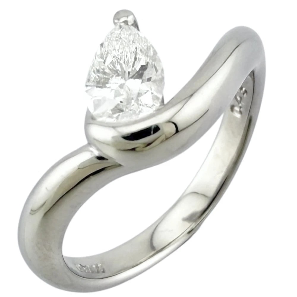 TASAKI RING PT900PLATINUM DIAMOND: TASAKI Ring Pt900Platinum diamond Brand: TASAKI Type: Ring Material: Pt900Platinum Main Stone/Creation Natural Color: Silver Size: US 6 Accessories: None Accessories Notice: When purchasing