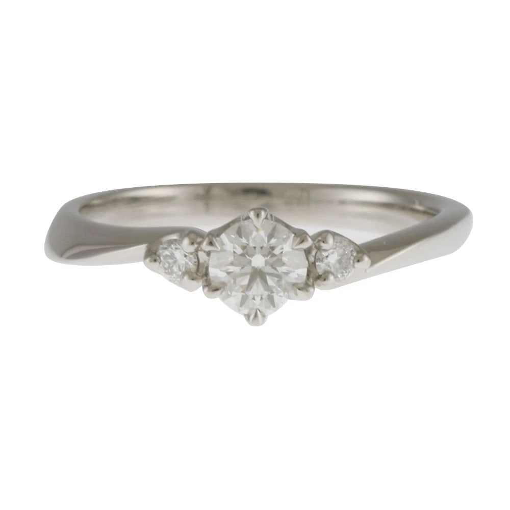 4? RING PT950PLATINUM DIAMOND - 2