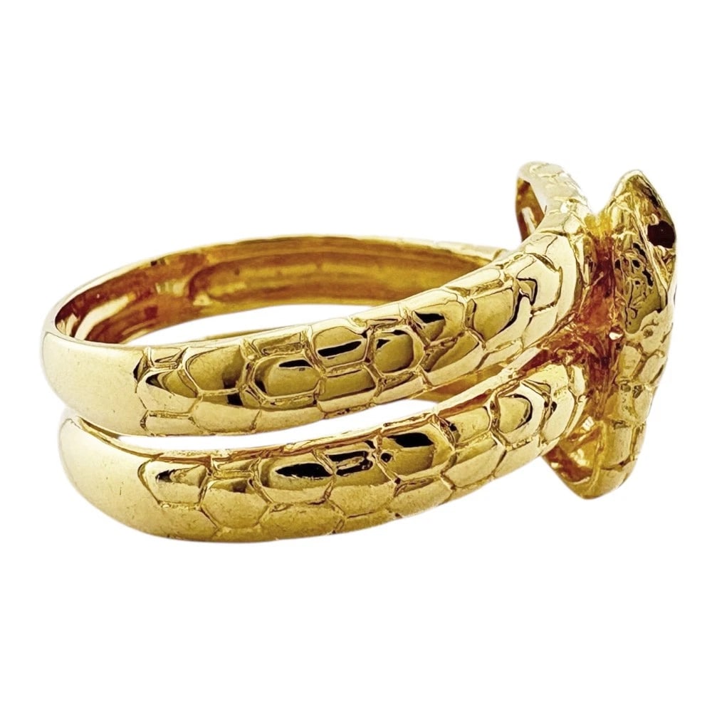 RING K18 YELLOW GOLD RUBY - 5