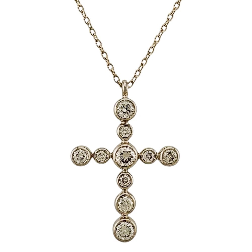 KASHIKEY NECKLACE K18 WHITE GOLD K18BG BROWN DIAMOND: KASHIKEY Necklace K18 white gold K18BG Brown Diamond Brand: KASHIKEY Type: Necklace Material: K18 white gold Main Stone/Creation Natural Color: gold Size: Total Length:71cm Chain width:0.9mm