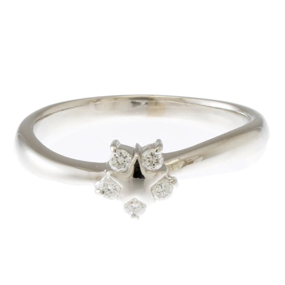 RING PT900PLATINUM DIAMOND - 2