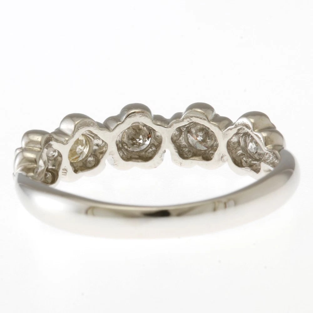 RING PT900PLATINUM DIAMOND - 2