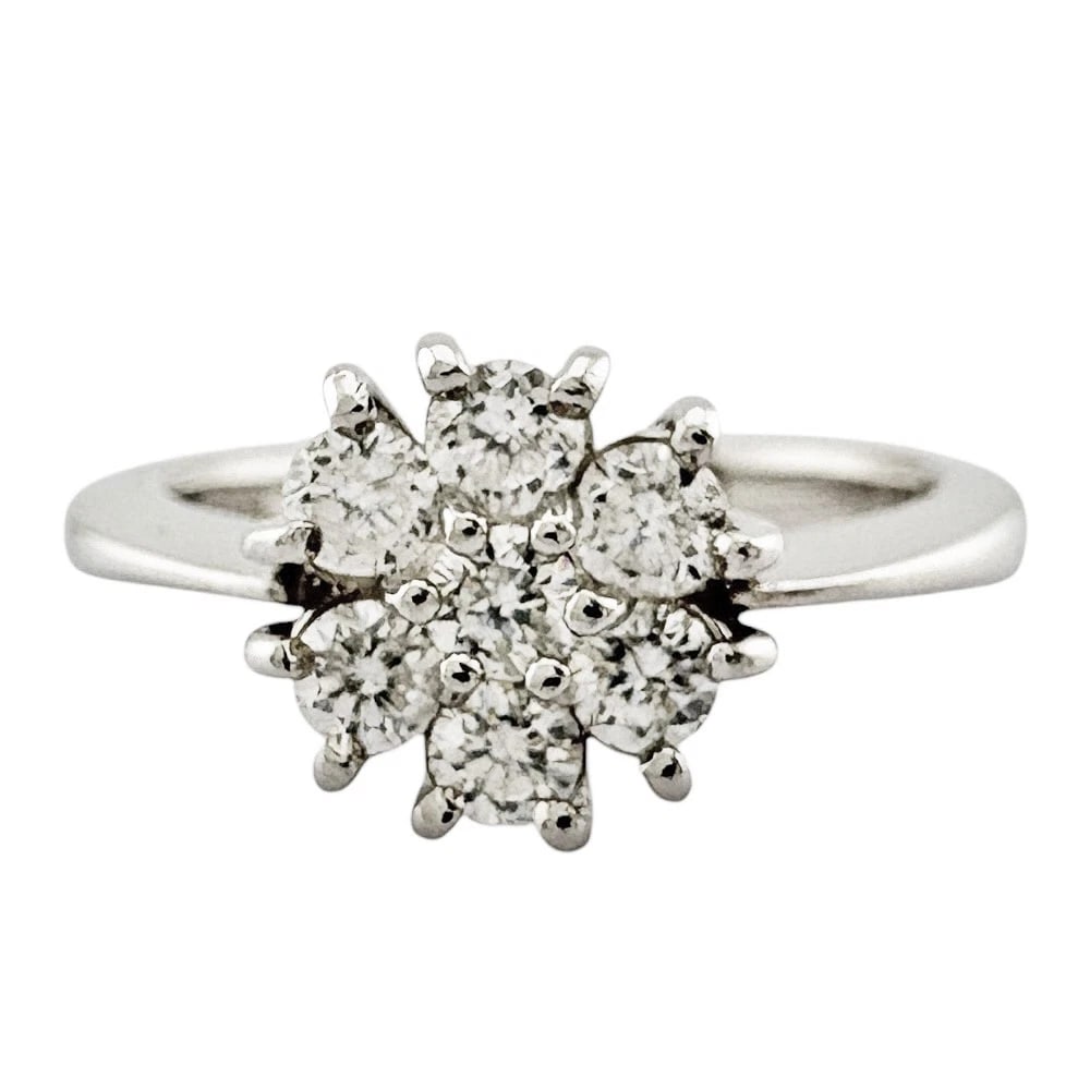 RING PT900PLATINUM DIAMOND - 2