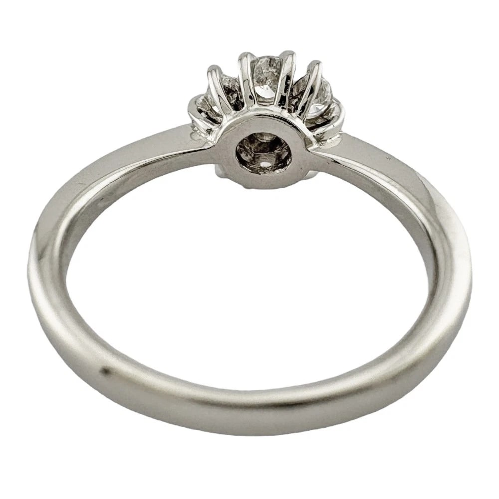 RING PT900PLATINUM DIAMOND - 4