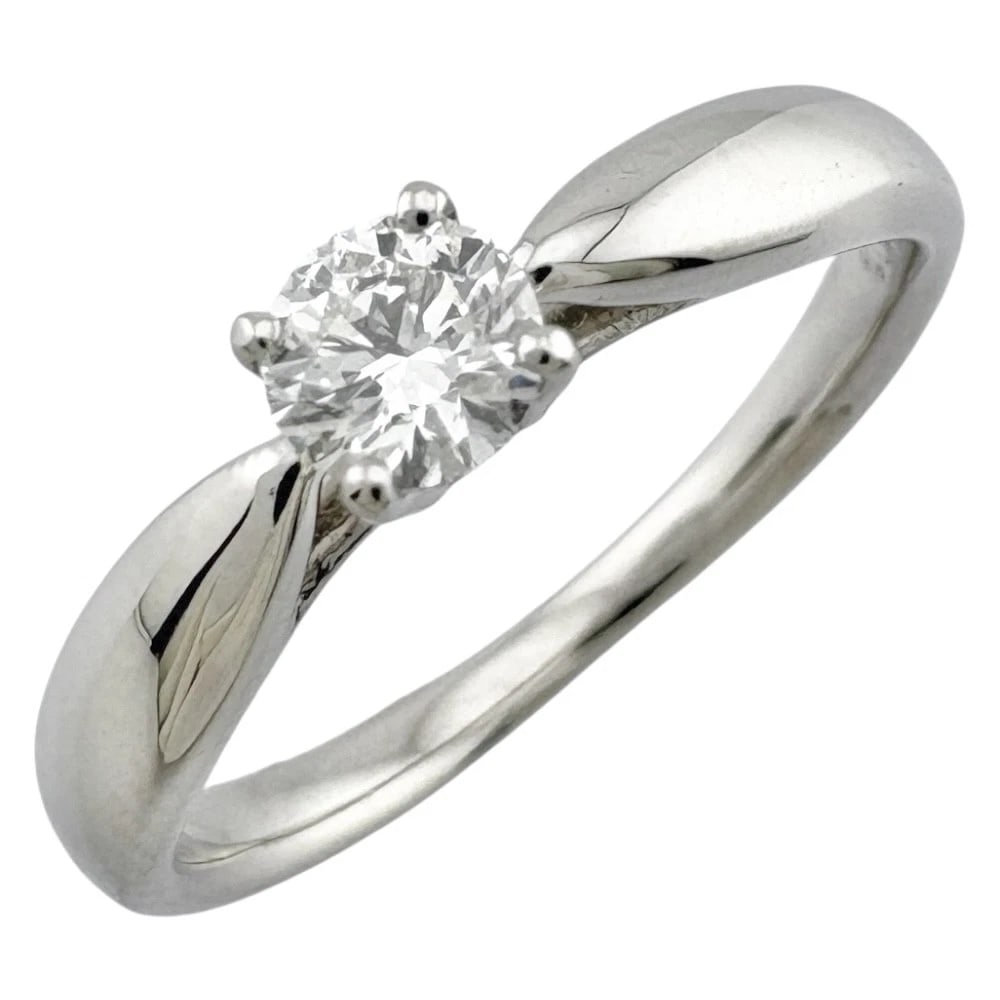 TIFFANY&CO. RING PT950PLATINUM DIAMOND: TIFFANY&Co. Ring Pt950Platinum diamond Brand: Tiffany&co. Type: Ring Material: Pt950Platinum Main Stone/Creation Natural Color: Silver Size: US 3 7/8 Accessories: None Accessories Notice:
