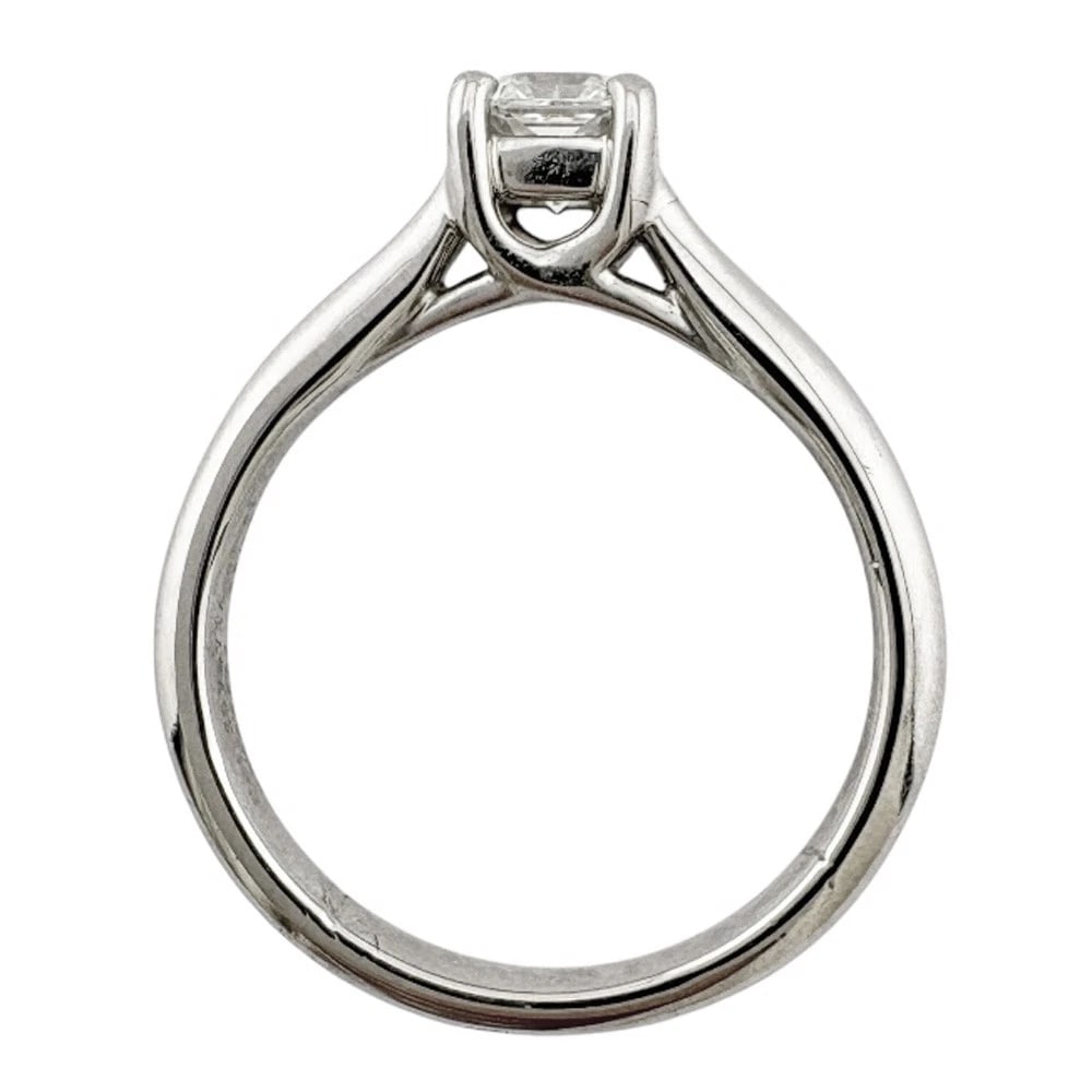 TIFFANY&CO. RING PT950PLATINUM DIAMOND: TIFFANY&Co. Ring Pt950Platinum diamond Brand: Tiffany&co. Type: Ring Material: Pt950Platinum Main Stone/Creation Natural Color: Silver Size: US 3 7/8 Accessories: None Accessories Notice: