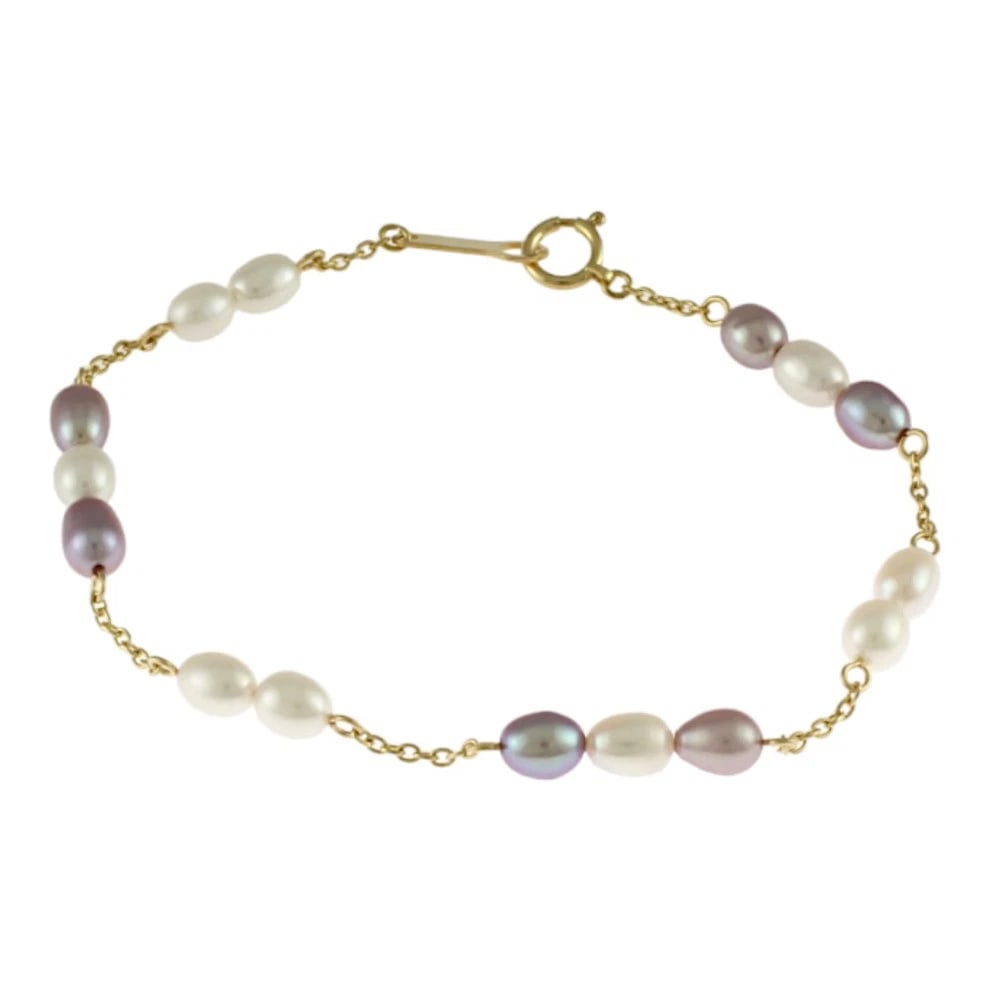 TASAKI BRACELET K18 YELLOW GOLD TANSUI PEARL (1 of 4)