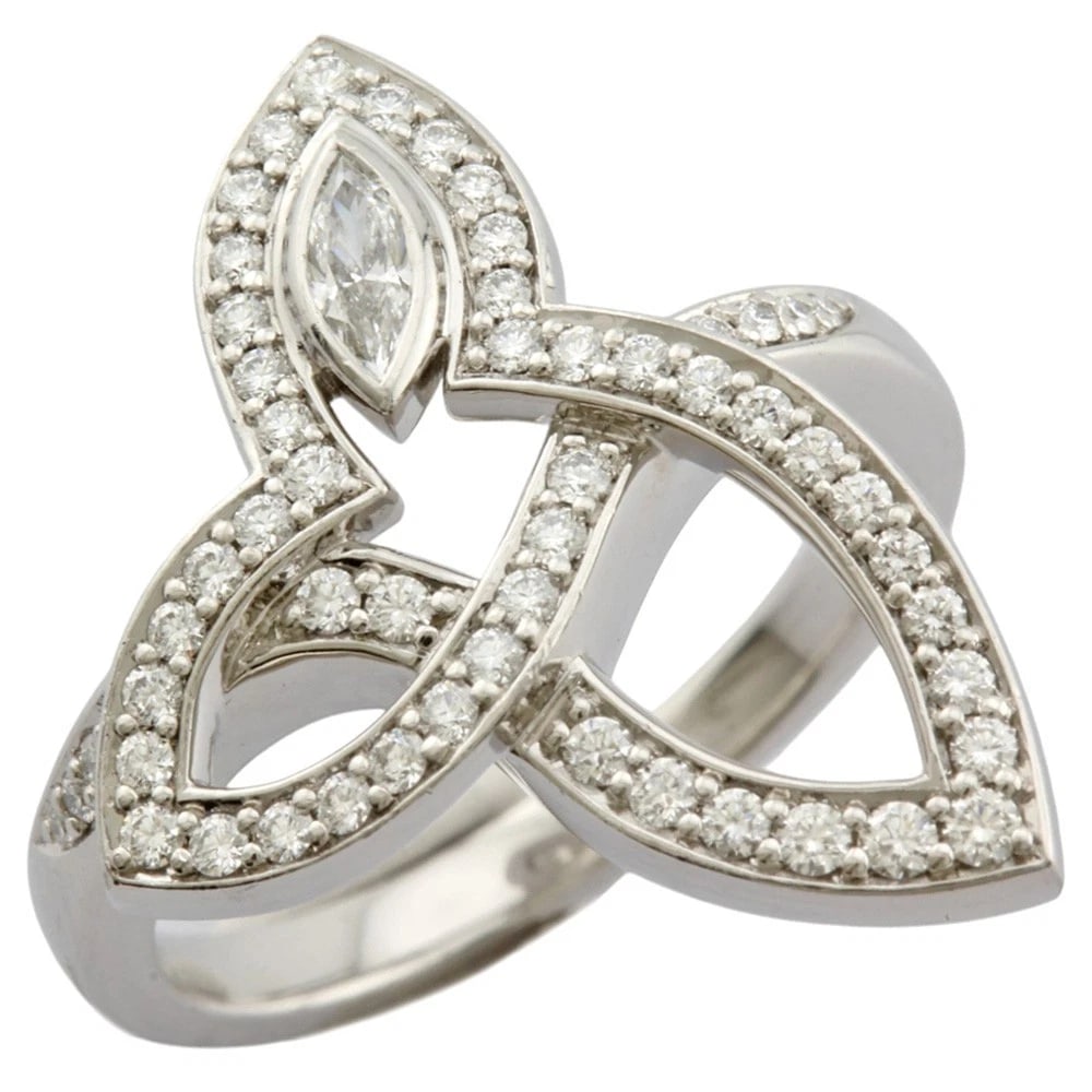 HARRY WINSTON RING PT950PLATINUM DIAMOND: HARRY WINSTON Ring Pt950Platinum diamond Brand: HARRY WINSTON Type: Ring Material: Pt950Platinum Main Stone/Creation Natural Color: Silver Size: US 5 1/2 Accessories: None Accessories Notice: