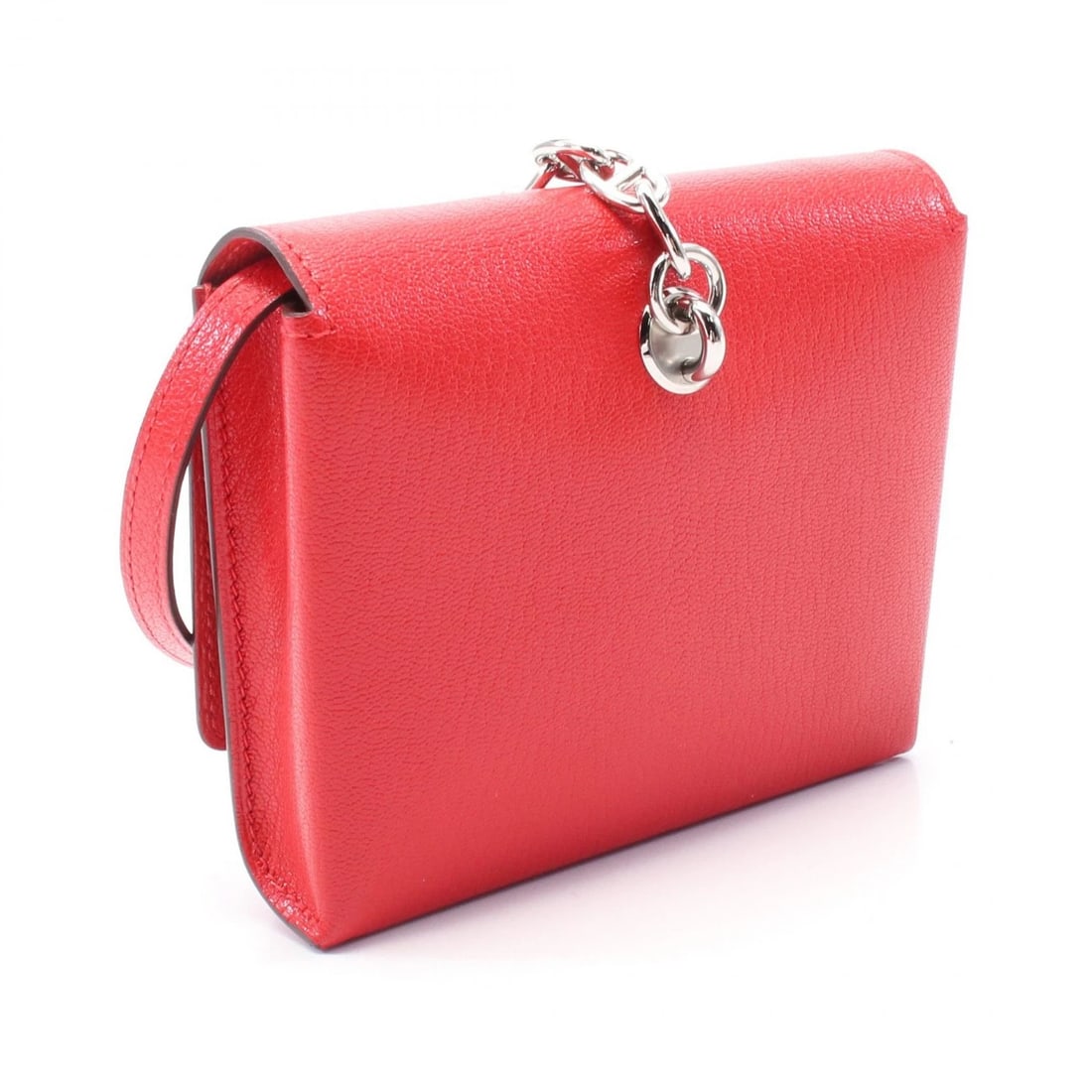 HERMES CHAINE DANCRE COMPACT WALLET SHOULDER BAG - 2