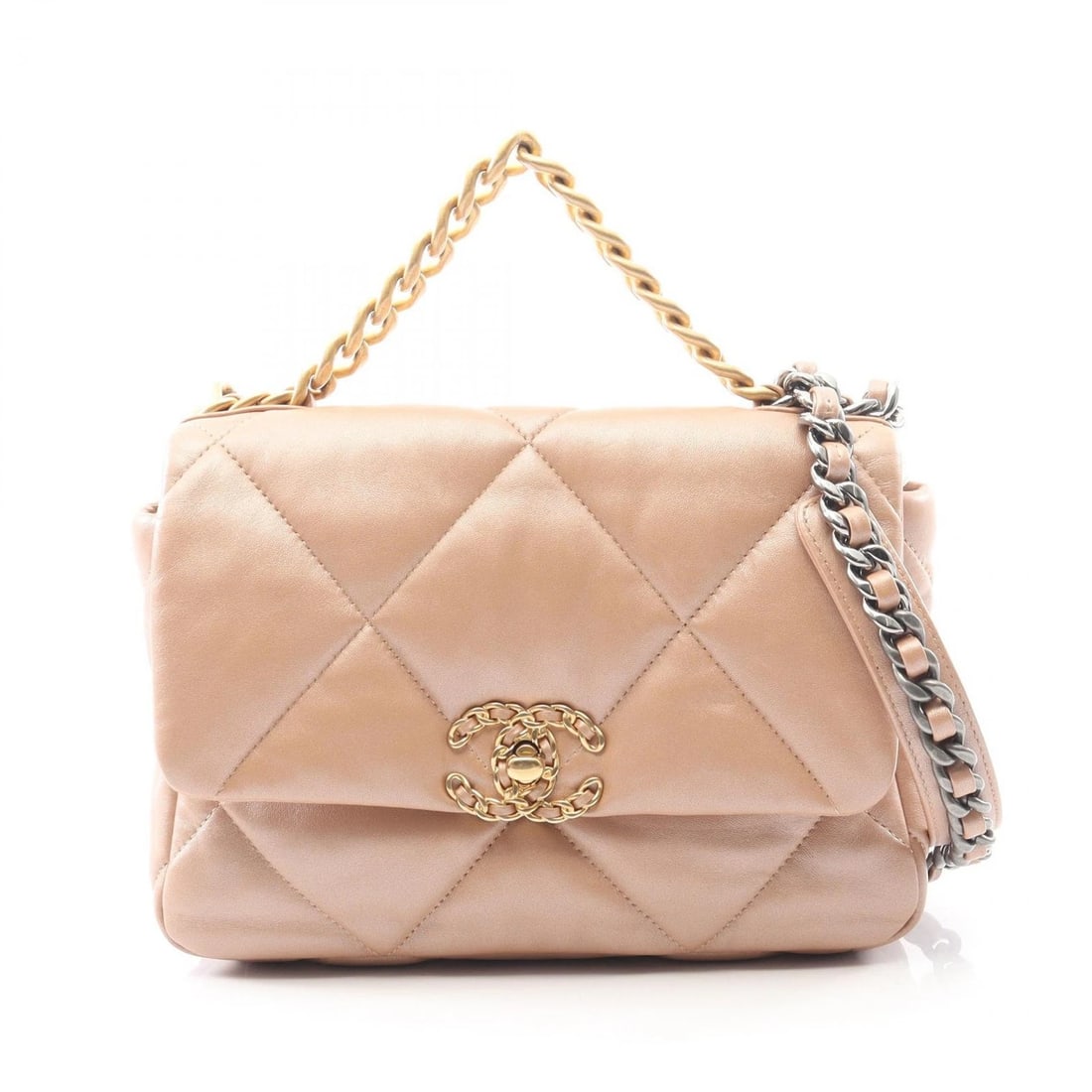 CHANEL 19 MATELASSE CHAIN SHOULDER BAG (1 of 6)