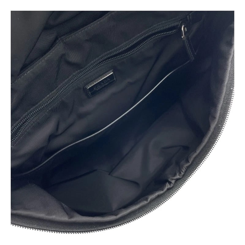 PRADA TRIANGLE LOGO BACKPACK BACKPACK - 5
