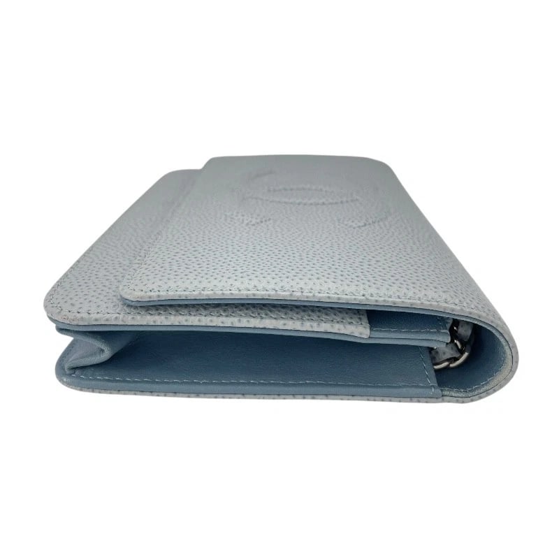 CHANEL COCO MARK CHAIN WALLET - 5