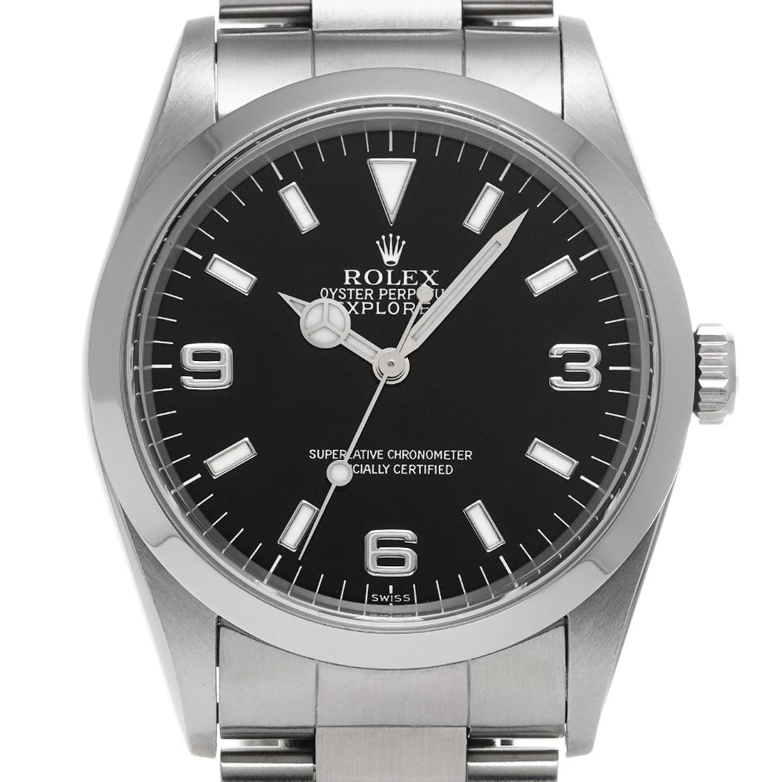 ROLEX EXPLORER BLACK WATCH - 4