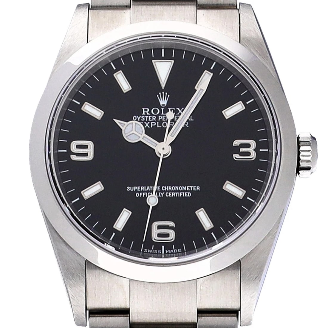 ROLEX EXPLORER BLACK WATCH - 4