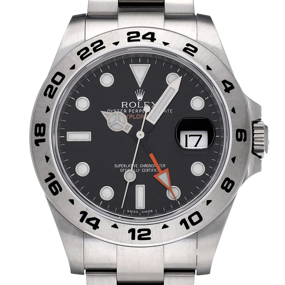 ROLEX EXPLORER BLACK WATCH - 4