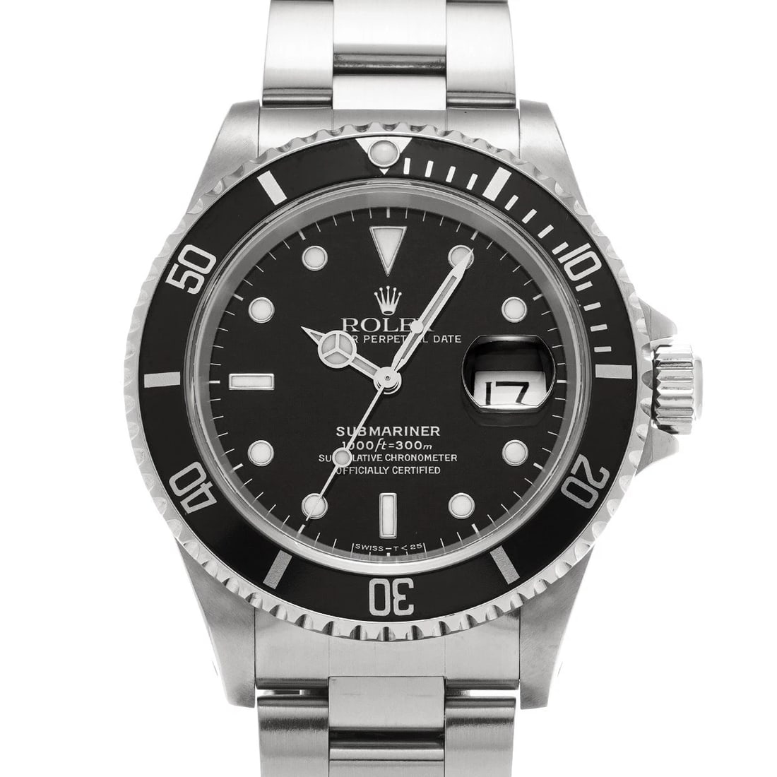ROLEX SUBMARINER BLACK WATCH: ROLEX Submariner black Watch Brand: ROLEX Type: Wristwatch Material: Band Material Stainless steel, Case Material Stainless steel Color: Dial Color black Size: ??Case? H/about 40mm W/about