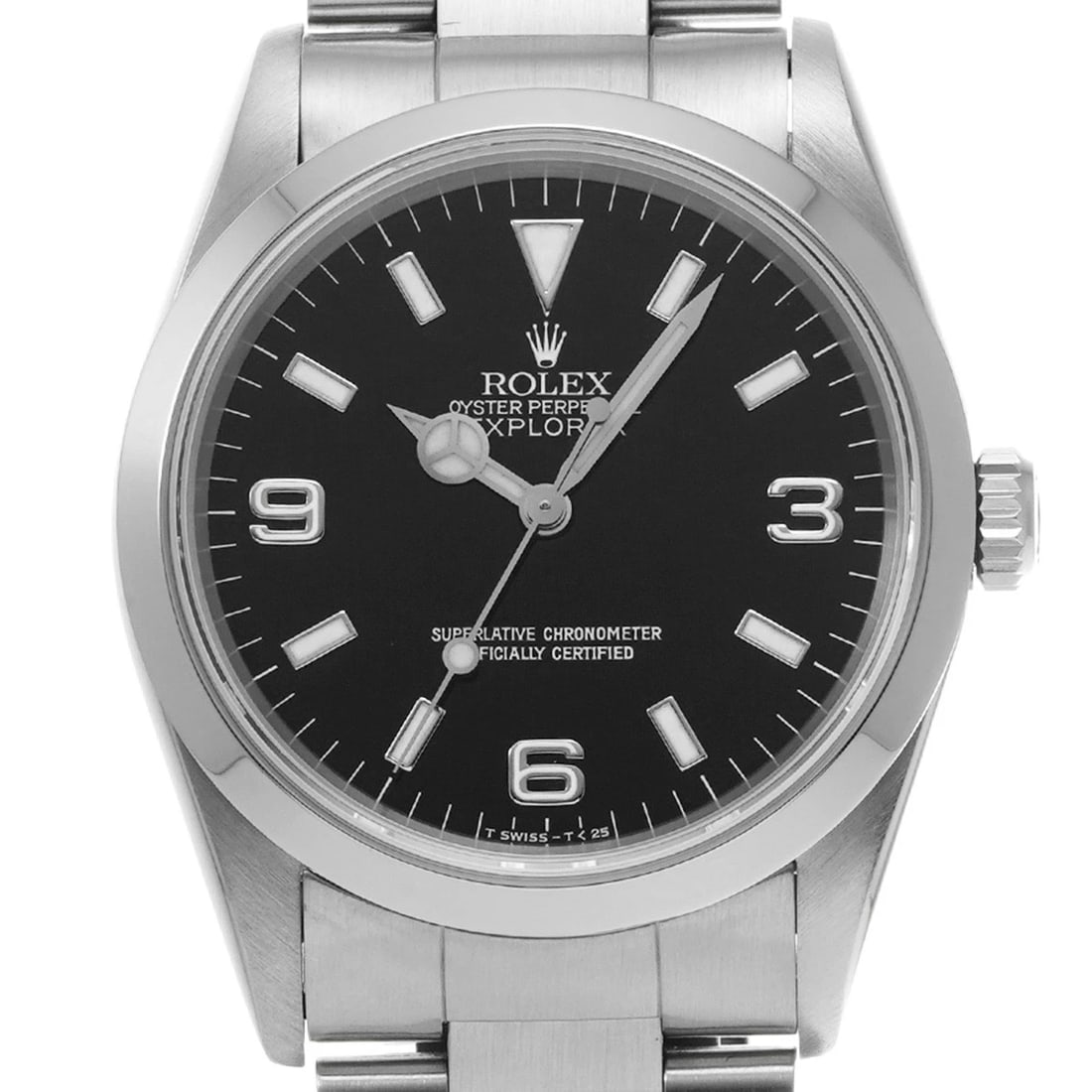 ROLEX EXPLORER BLACK WATCH - 4