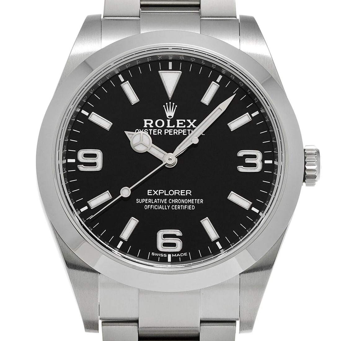 ROLEX EXPLORER BLACK WATCH - 4