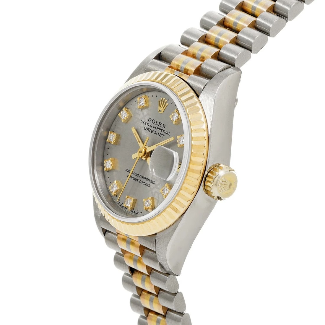 ROLEX DATEJUST TRIDOR GRAY COMPUTER WATCH - 2