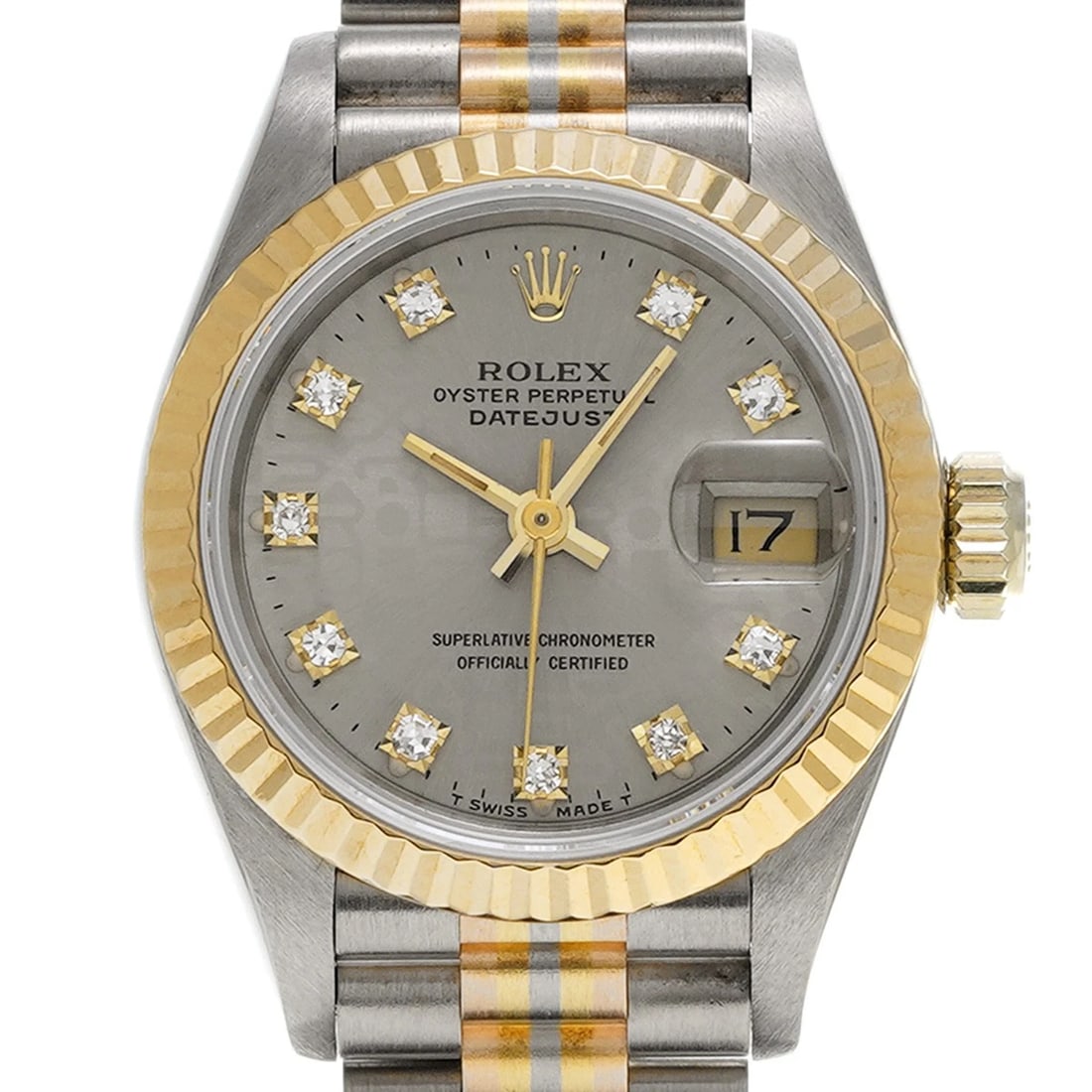 ROLEX DATEJUST TRIDOR GRAY COMPUTER WATCH - 4