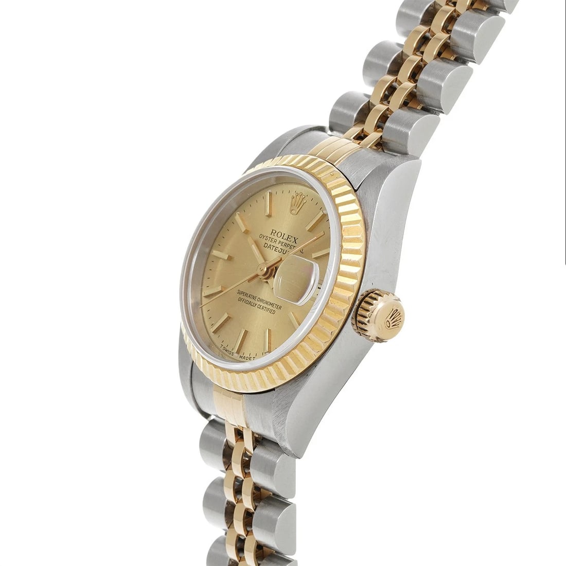 ROLEX DATEJUST CHAMPAGNE WATCH - 2