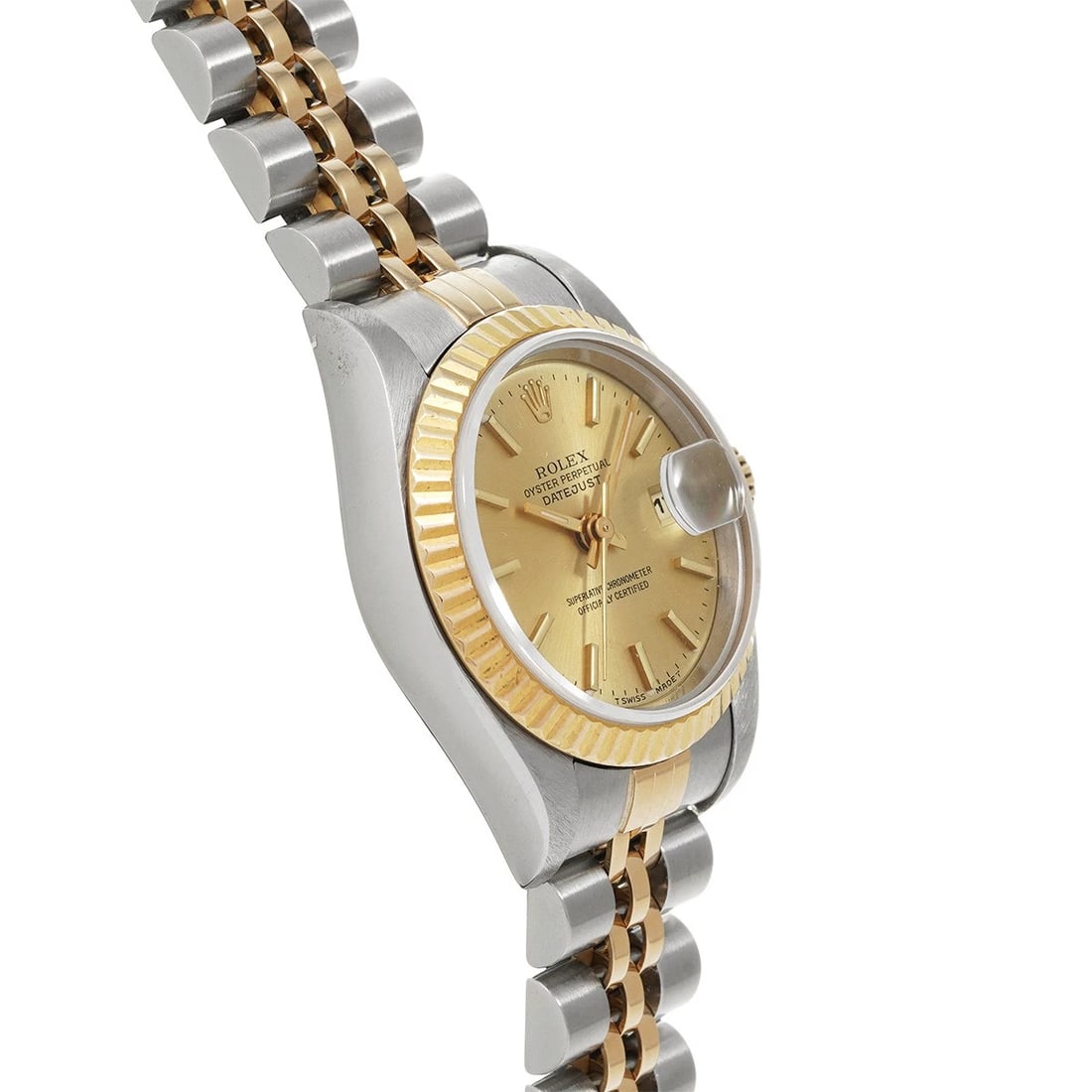 ROLEX DATEJUST CHAMPAGNE WATCH - 3