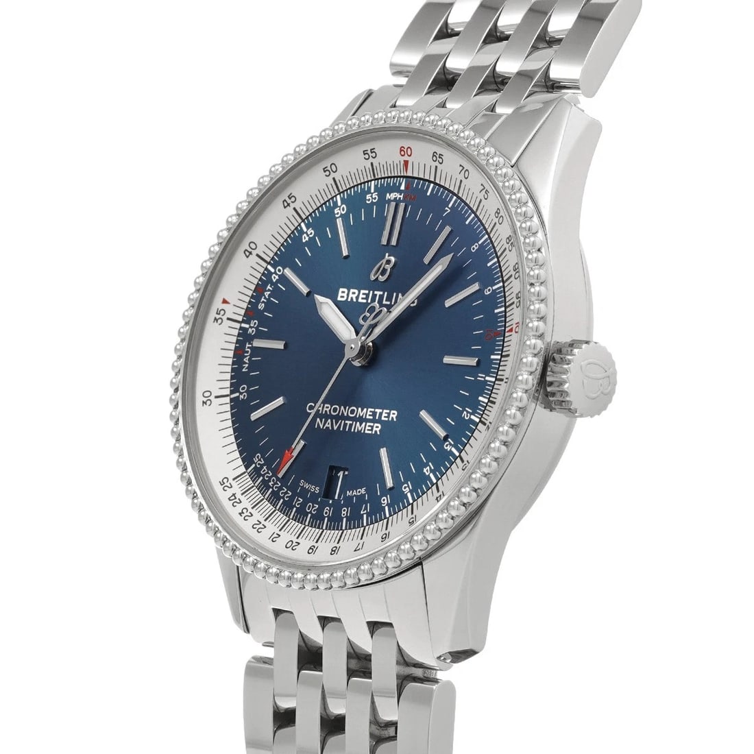 BREITLING NAVITIMER BLUE WATCH - 2