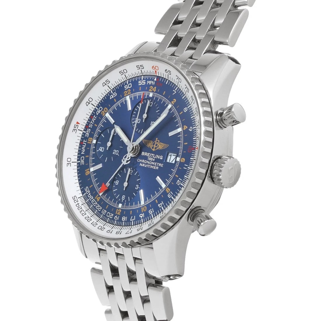 BREITLING NAVITIMER BLUE WATCH - 2