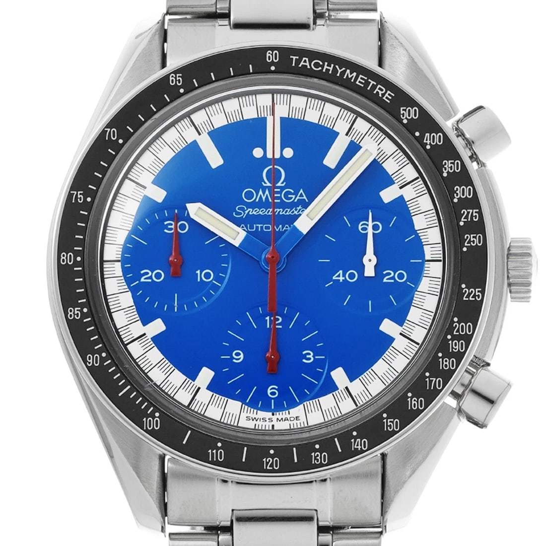 OMEGA SPEEDMASTER BLUE WATCH - 4