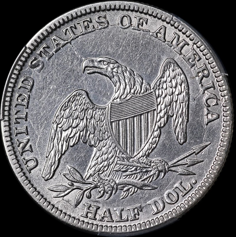 1839-O BUST HALF DOLLAR - 2
