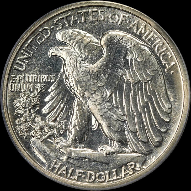 1942 WALKING LIBERTY HALF PROOF - 2